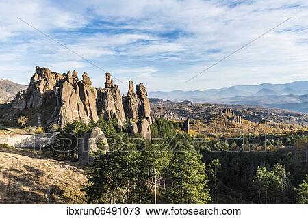 Kaleto Rock Fortress, rock formations, Belogradchik, Bulgaria, Europe View Large Photo Image Stock Image - Kaleto Rock Fortress, rock formations, Belogradchik, Bulgaria, Europe. Fotosearch