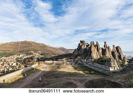 Kaleto Rock Fortress, rock formations, Belogradchik, Bulgaria, Europe View Large Photo Image Stock Image - Kaleto Rock Fortress, rock formations, Belogradchik, Bulgaria, Europe. Fotosearch