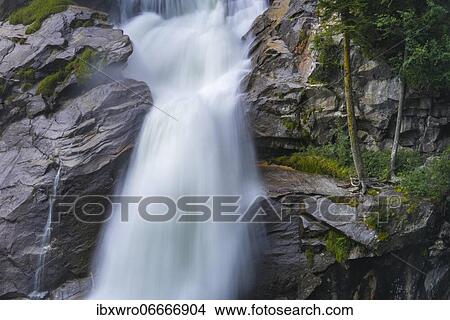 Krimml Waterfall in Hohe Tauern National Park, Austria, Europe View Large Photo Image Picture - Krimml Waterfall in Hohe Tauern National Park, Austria, Europe. Fotosearch
