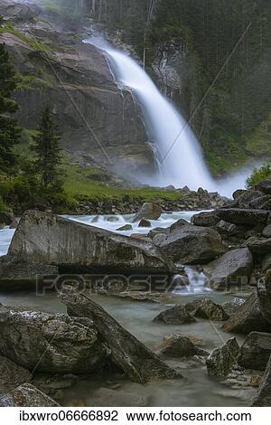 Krimml Waterfall in Hohe Tauern National Park, Austria, Europe View Large Photo Image Stock Image - Krimml Waterfall in Hohe Tauern National Park, Austria, Europe. Fotosearch