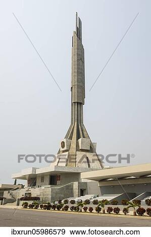 Stock Photo - Mausoleum of late President Agostinho Neto, Luanda, Angola, Africa. Fotosearch