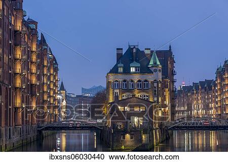 Moated castle, moated castle, Speicherstadt, Unesco world heritage site, Hamburg, Germany, Europe View Large Photo Image Stock Image - Moated castle, moated castle, Speicherstadt, Unesco world heritage site, Hamburg, Germany, Europe. Fotosearch