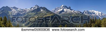 Mountain panorama from Aiguillette de Poisettes, left Aiguille de Tour and Aiguille de Chardonnet, middle Aiguille Verte and right Mont Blanc, Chamonix, Haute-Savoie, France, Europe View Large Photo Image Stock Photograph - Mountain panorama from Aiguillette de Poisettes, left Aiguille de Tour and Aiguille de Chardonnet, middle Aiguille Verte and right Mont Blanc, Chamonix, Haute-Savoie, France, Europe. Fotosearch