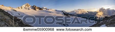 Mountain panorama, Glacier du Tour, glaciers and mountain peaks, high alpine landscape, left Alguille de Chardonnet, right Refuge Albert 1er, Chamonix, Haute-Savoie, France, Europe View Large Photo Image Stock Photo - Mountain panorama, Glacier du Tour, glaciers and mountain peaks, high alpine landscape, left Alguille de Chardonnet, right Refuge Albert 1er, Chamonix, Haute-Savoie, France, Europe. Fotosearch