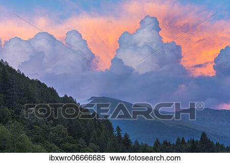 Stock Photography - Mountain panorama, Großglockner High Alpine Road, Hohe Tauern National Park, Austria, Europe. Fotosearch