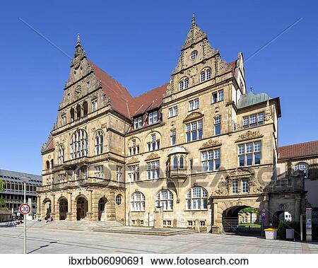 Old City Hall, Bielefeld, East Westphalia, North Rhine-Westphalia, Germany, Europe View Large Photo Image Stock Image - Old City Hall, Bielefeld, East Westphalia, North Rhine-Westphalia, Germany, Europe. Fotosearch