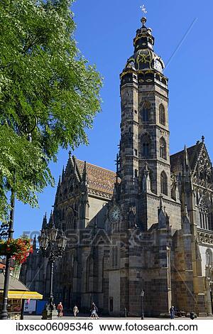 St. Elisabeth Cathedral or Kashov Cathedral, Kosice or Kashov, Slovakia, Europe View Large Photo Image Stock Photograph - St. Elisabeth Cathedral or Kashov Cathedral, Kosice or Kashov, Slovakia, Europe. Fotosearch