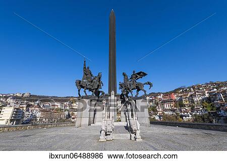 The Monument of Asenevci, Veliko Tarnovo, Bulgaria, Europe View Large Photo Image Stock Photograph - The Monument of Asenevci, Veliko Tarnovo, Bulgaria, Europe. Fotosearch