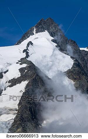 View of the summit of the Großglockner, mountain, Alps, Hohe Tauern National Park, Austria, Europe View Large Photo Image Stock Image - View of the summit of the Großglockner, mountain, Alps, Hohe Tauern National Park, Austria, Europe. Fotosearch