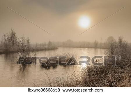 Winter in misty moor, frost, winter, cold, Goldenstedter Moor, Germany, Europe View Large Photo Image Stock Photo - Winter in misty moor, frost, winter, cold, Goldenstedter Moor, Germany, Europe. Fotosearch