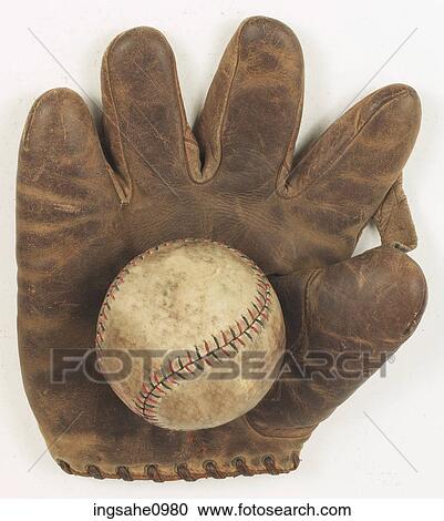 Ball and glove View Large Photo Image Stock Image - Ball and glove . Fotosearch