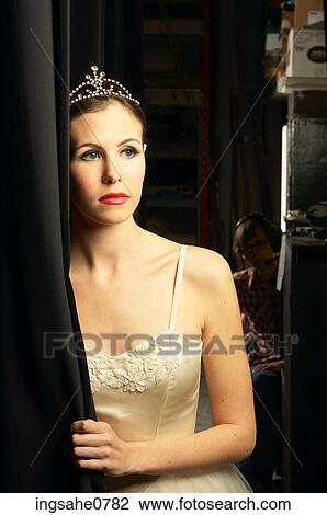 Ballerina waiting backstage View Large Photo Image Stock Image - Ballerina waiting backstage. Fotosearch