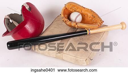 Baseball equipment 2 View Large Photo Image Stock Image - Baseball equipment 2. Fotosearch