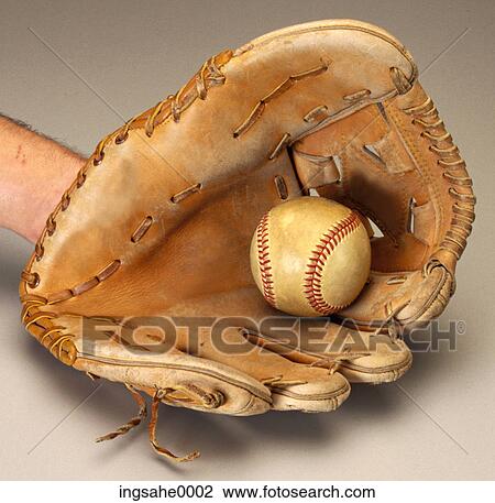 baseball glove and ball 5 View Large Photo Image Stock Image - baseball glove and ball 5. Fotosearch