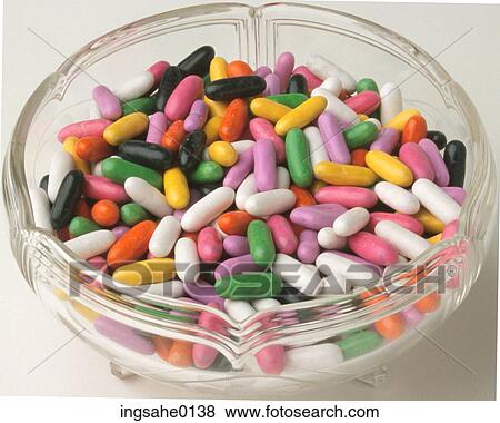 bowl of candies 26 View Large Photo Image Stock Photo - bowl of candies 26. Fotosearch