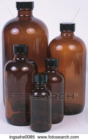 Stock Photography - brown bottles 7. Fotosearch