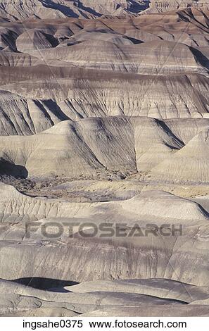 Stock Photography - Dessert hills and cliffs . Fotosearch