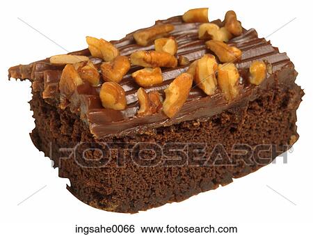 fudge brownie with nuts View Large Photo Image Stock Photograph - fudge brownie with nuts. Fotosearch