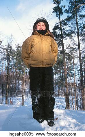Girl standing 0001 View Large Photo Image Stock Photography - Girl standing 0001. Fotosearch