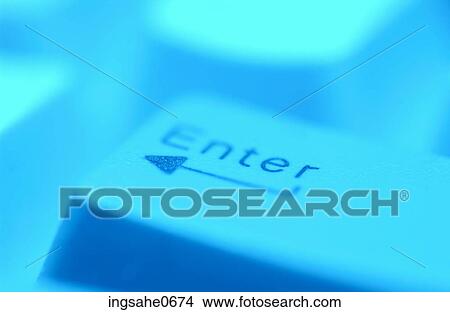 Gray computer 'Enter' button View Large Photo Image Picture - Gray computer 'Enter' button. Fotosearch