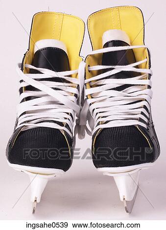 Stock Photo - Hockey skates L1. Fotosearch