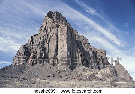 Large butte in desert View Large Photo Image Stock Image - Large butte in desert . Fotosearch