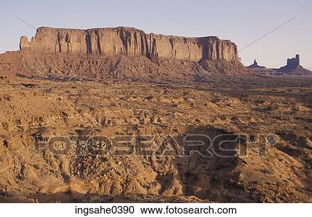 Large buttes in desert View Large Photo Image Stock Image - Large buttes in desert . Fotosearch