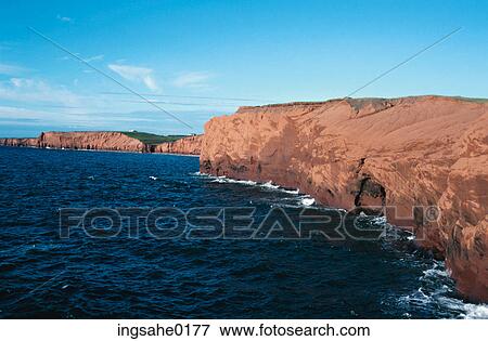Magdalen Islands View Large Photo Image Stock Photo - Magdalen Islands. Fotosearch