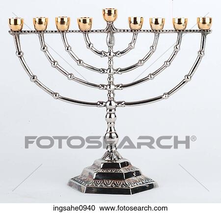 Stock Image - Menorah . Fotosearch