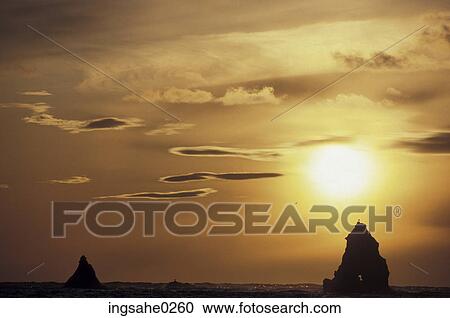 Mysterious islands in sunset View Large Photo Image Stock Image - Mysterious islands in sunset . Fotosearch