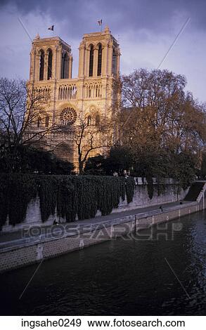 Stock Photo - Notre Dame . Fotosearch