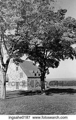 Old stone house under trees View Large Photo Image Stock Photo - Old stone house under trees . Fotosearch