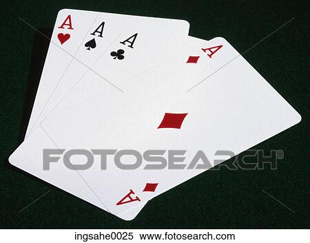 playing cards with aces View Large Photo Image Stock Photography - playing cards with aces . Fotosearch