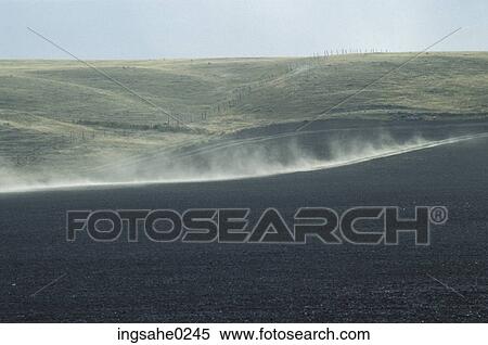 Stock Photography - Plowed field . Fotosearch