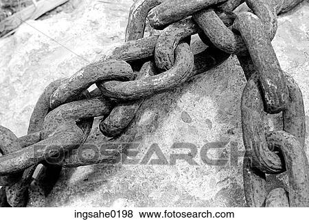 Rusted chain View Large Photo Image Stock Photo - Rusted chain . Fotosearch