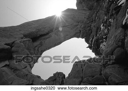 Sandstone arch with Sun View Large Photo Image Stock Image - Sandstone arch with Sun . Fotosearch