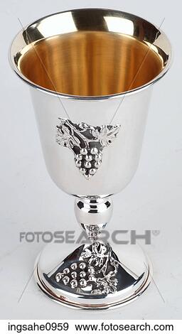 Stock Photo - silver chalice . Fotosearch