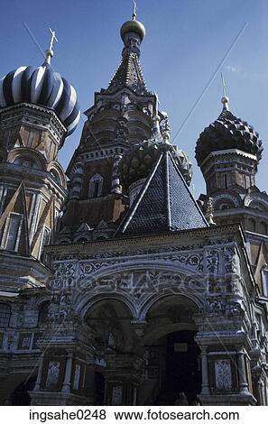 Stock Photo - St. Basil Cathedral . Fotosearch