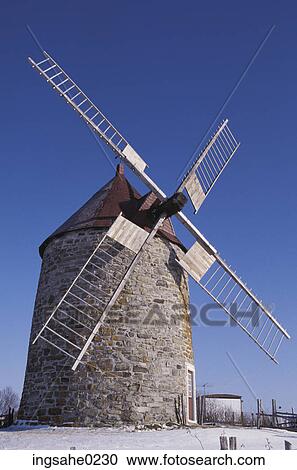 Stone wind mill View Large Photo Image Stock Image - Stone wind mill . Fotosearch