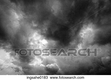 Stock Image - Storm clouds . Fotosearch