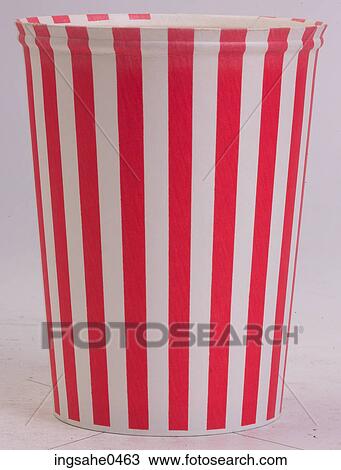 Striped cardboard food container L4 View Large Photo Image Stock Image - Striped cardboard food container L4. Fotosearch