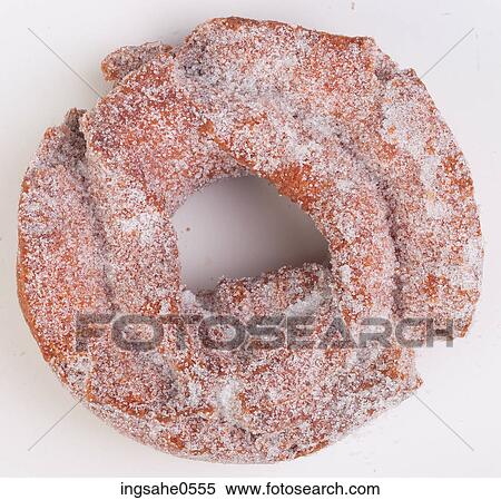 Stock Photography - Sugar doughnut. Fotosearch