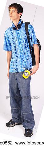Stock Image - Teenaged boy . Fotosearch