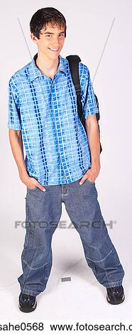 Teenaged boy View Large Photo Image Stock Photo - Teenaged boy . Fotosearch