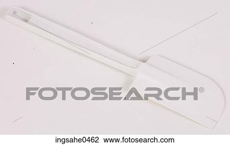 White rubber spatula L2 View Large Photo Image Stock Image - White rubber spatula L2. Fotosearch