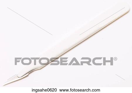 Stock Image - White scalpel L2. Fotosearch