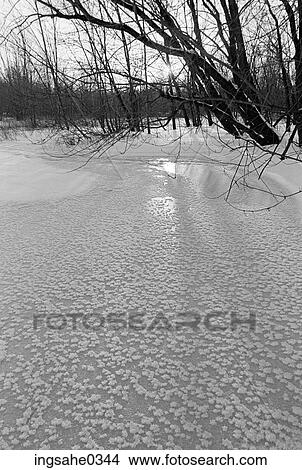 Winter landscape and pond View Large Photo Image Picture - Winter landscape and pond . Fotosearch