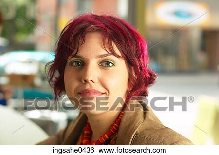 Woman sitting at table 0001 View Large Photo Image Stock Photograph - Woman sitting at table 0001. Fotosearch