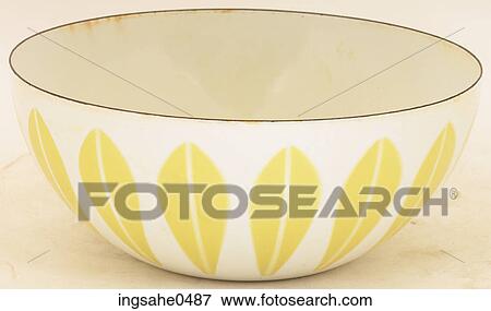 Yellow and white mixing bowl L1 View Large Photo Image Stock Photo - Yellow and white mixing bowl L1. Fotosearch