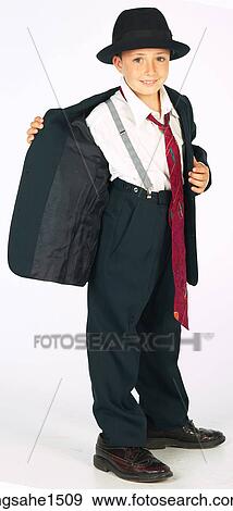 boy wearing adult suit View Large Photo Image Stock Photo - boy wearing adult suit . Fotosearch